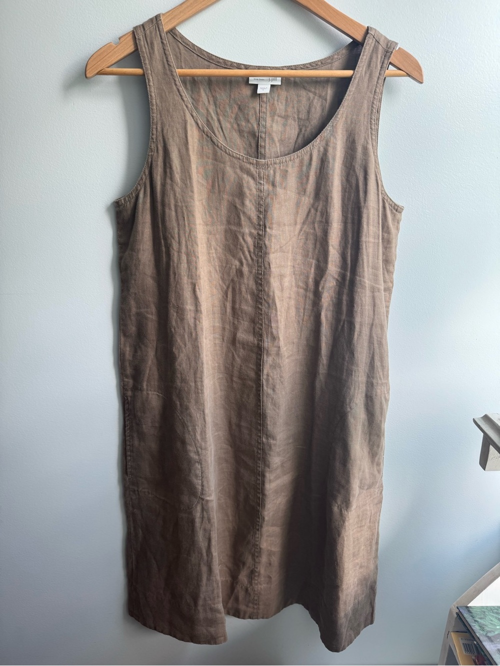 J. Jill 100% Linen Shift Dress